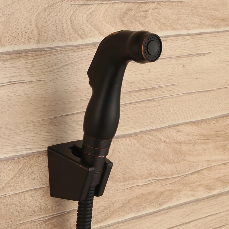 Распродажа распылитель для биде из черного абс пластика с масляным напылением