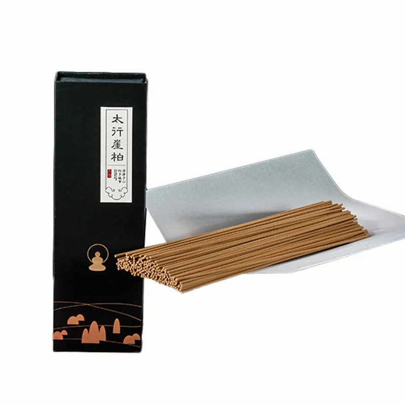 

Ароматизатор для дома, полынь, линия Thuja, благовония для гостиной, 80 г, в черной коробке, палочки с благовониями из сандала