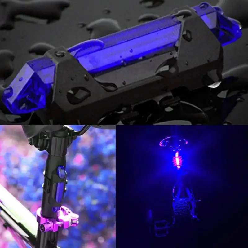 Горячая продажа USB Перезаряжаемый велосипед светодиодный задний фонарь