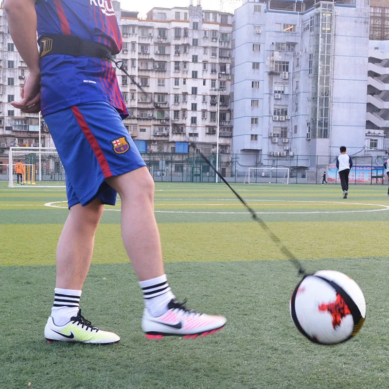 Волейбол Футбол высокое качество спортивная помощь регулируемый Soccerball тренер футбольный мяч тренировочный пояс тренировочное оборудование