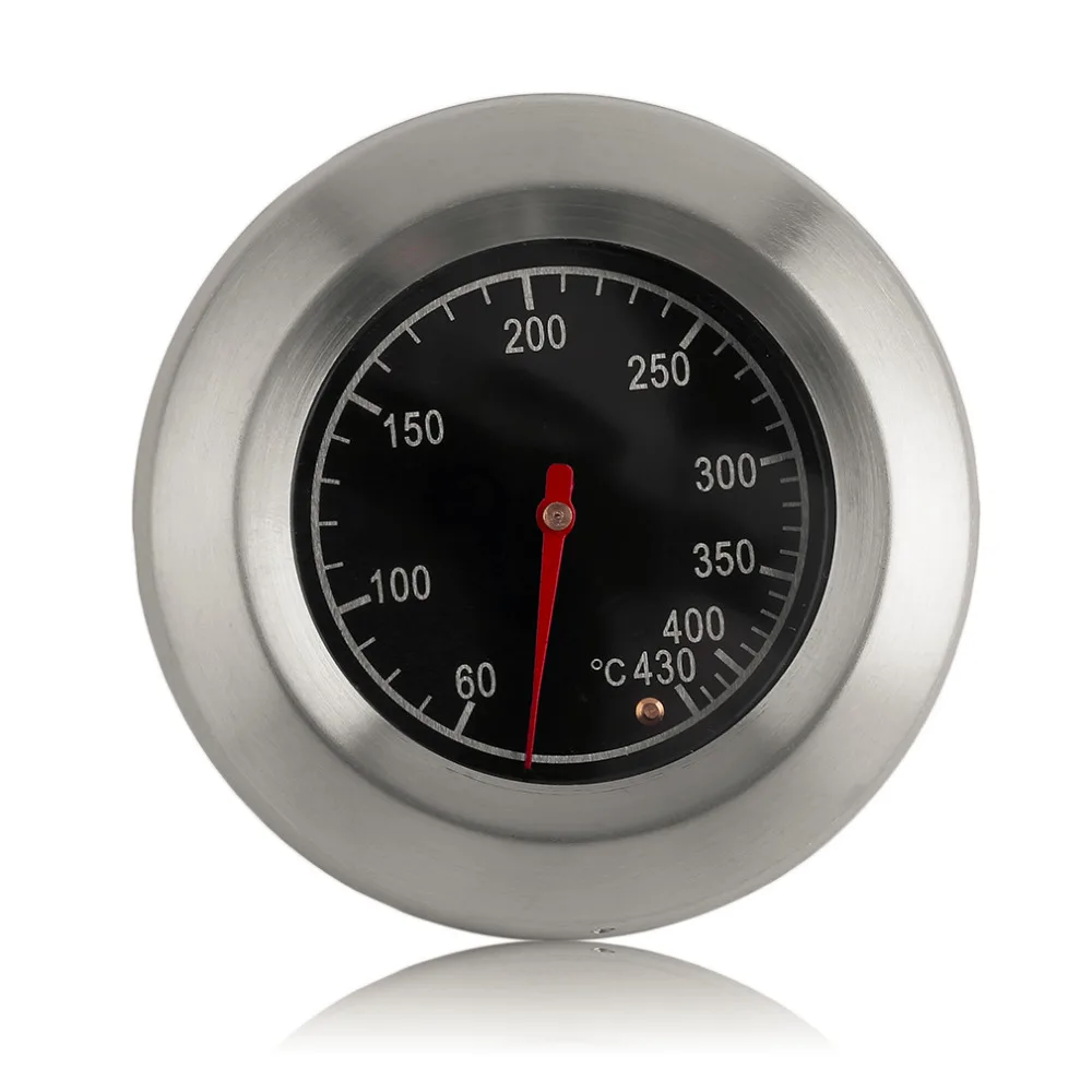 Круглый термометр из нержавеющей стали для приготовления пищи двойной