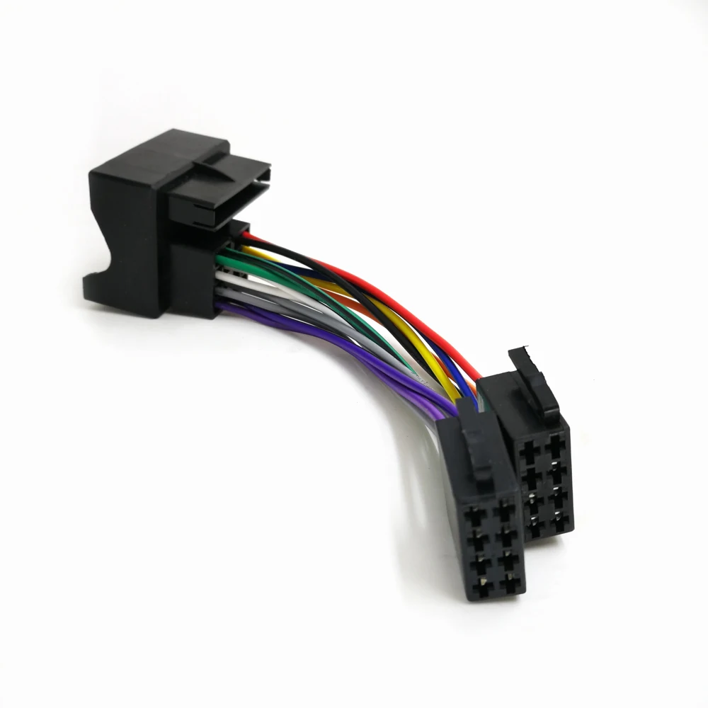 Biurlink Car Radio ISO Plug Adapter Wiring Cable Stereo Harness ISO Connector Leading Loom for Ford Focus Fiesta Mondeo