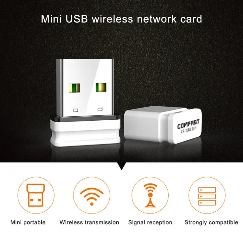 USB адаптер с приемником беспроводной Wi Fi точкой доступа DJA99|Сетевые карты| |