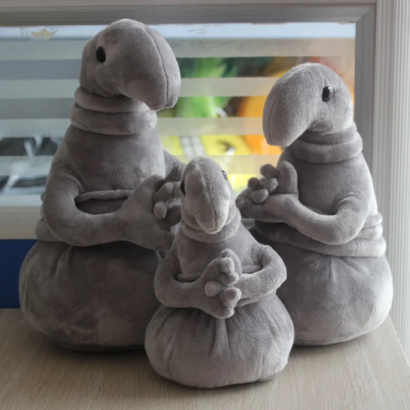 Инопланетянин Tubby плюшевые игрушки Zhdun Homunculus Loxodontus игрушка ожидание мемы Moslent Zhdun мягкая, мягкая, ждущая кукла