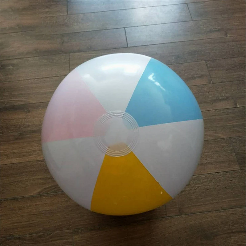 Надувной цветной шарик из ПВХ пляжный мяч детский водный игрушечный игрушки для