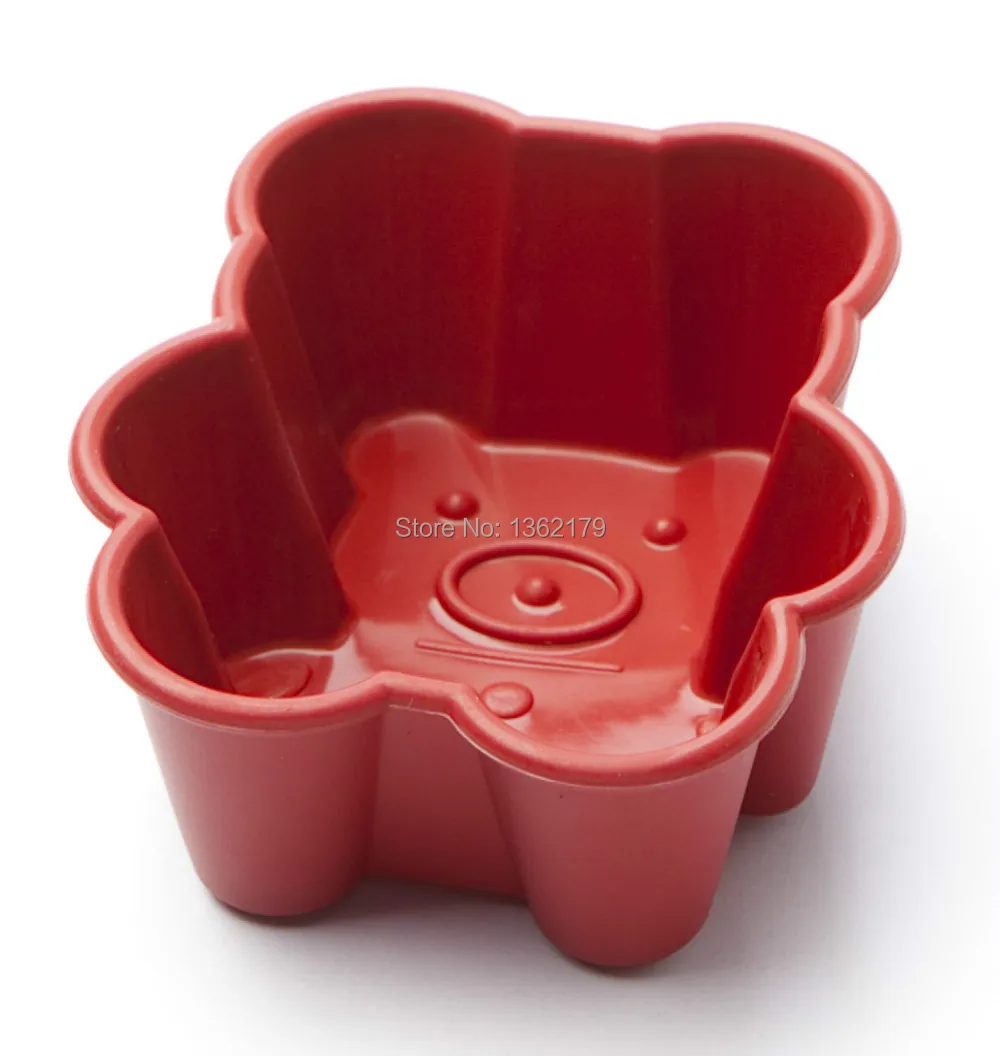 Бесплатная доставка 10 шт. мини плюшевый торт формочка для выпекания кексов