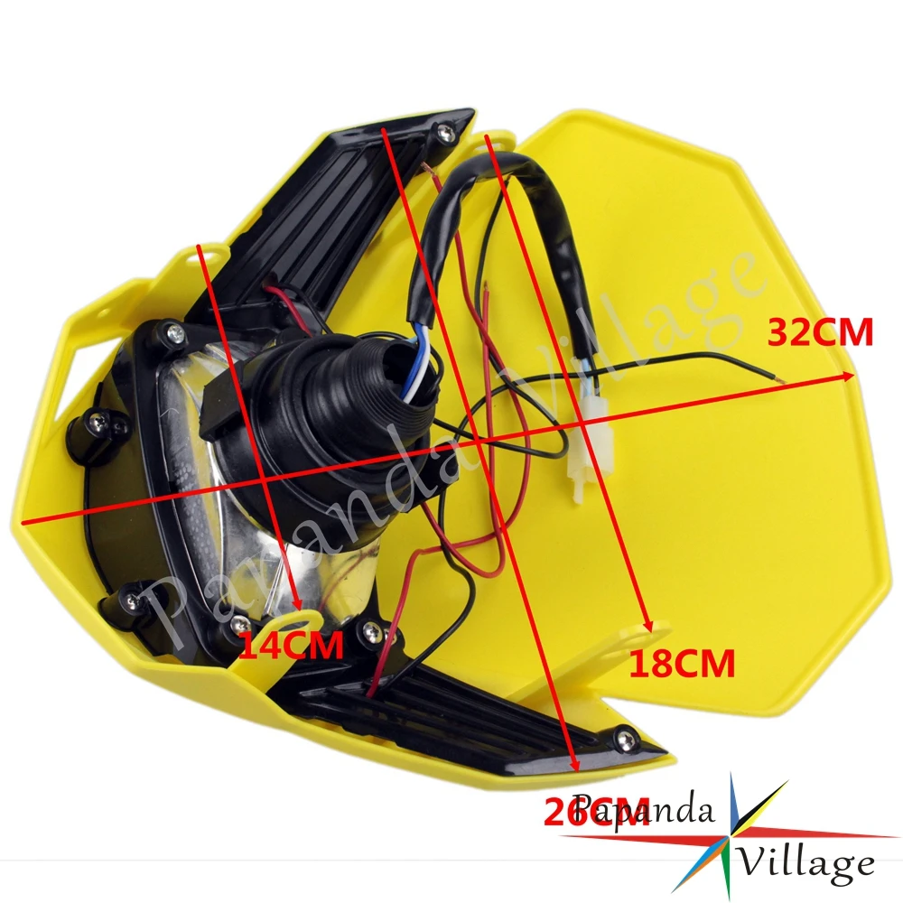 Фара мотоциклетная светодиодная с указателем поворота для Suzuki LTZ RM RMZ DR DRZ KX 65 80 85 125