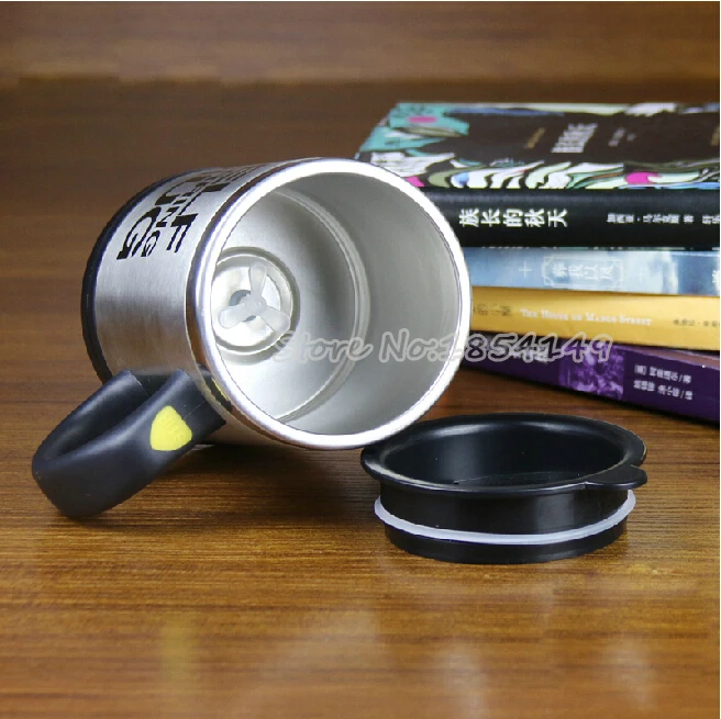 1 шт. автоматический простой перемешивания кофе чай 304 нержавеющая сталь 300-350 мл