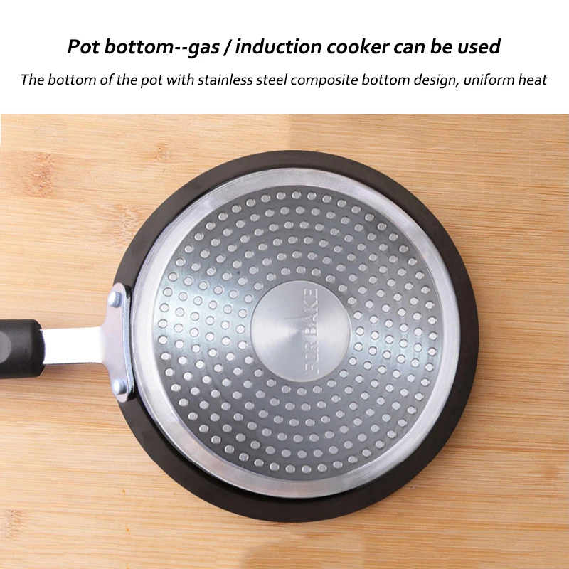 Антипригарная медная кастрюля газовая индукционная плита антипригарная