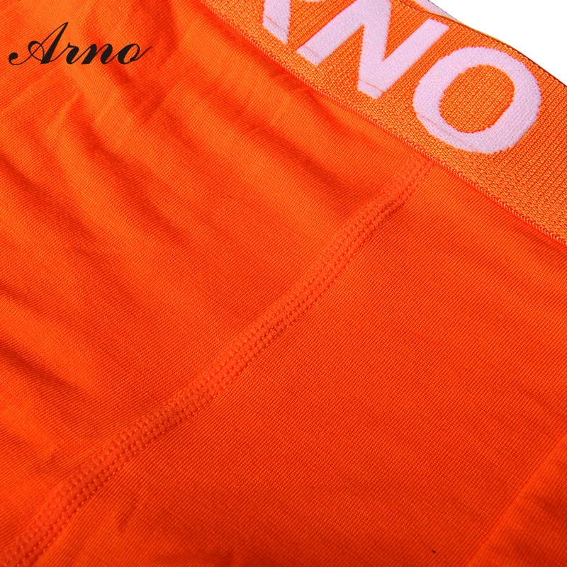 ARNO Мужское нижнее белье модные сексуальные трусы 7 видов цветов Боксеры MTU50906 1|mens