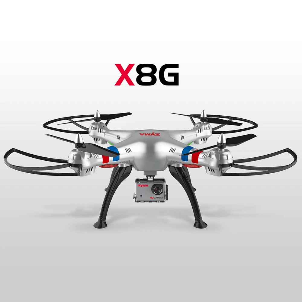 SYMA X8G обновленный X8 X8C Квадрокоптер Дроны с камерой HD 5 Мп Безголовый режим
