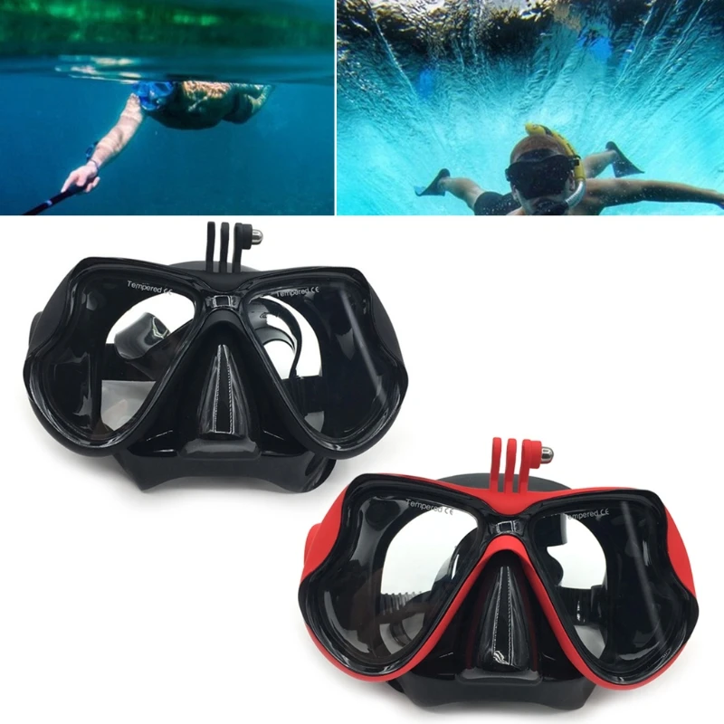 OCDAY Подводная маска для дайвинга очки GoPro Hero 5/4/3 экшн камеры подводное