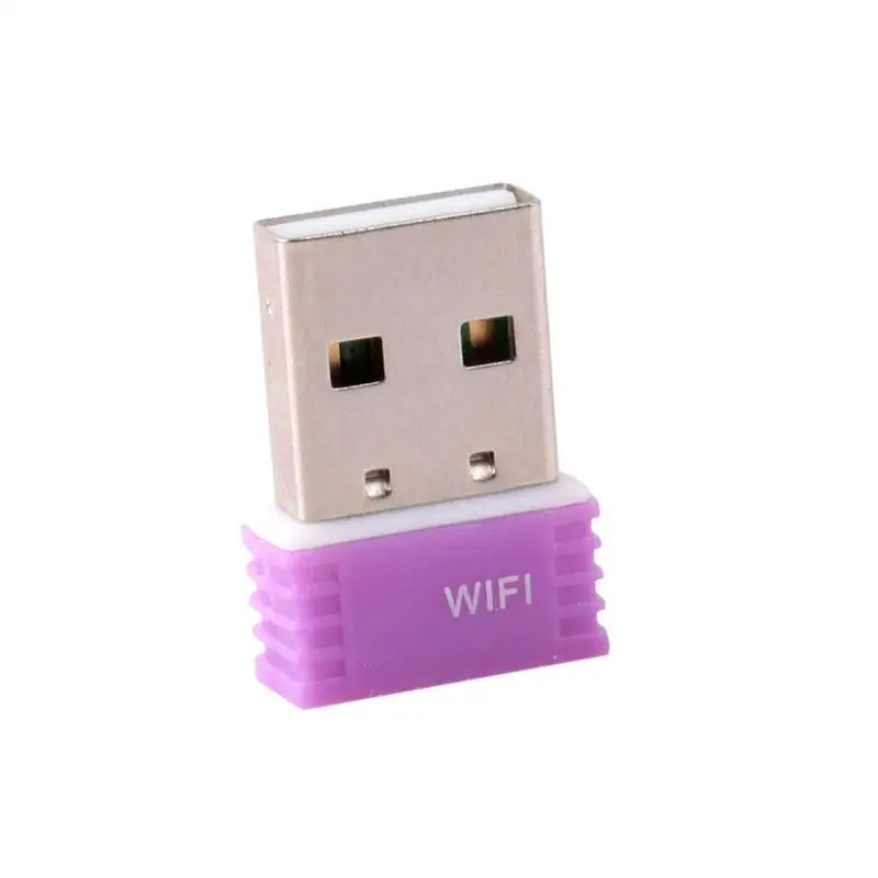 Портативный 150 Мбит/с мини USB Wi Fi адаптер для беспроводного маршрутизатора ключ