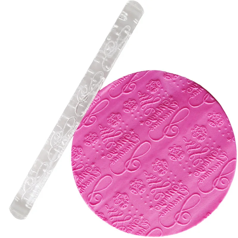 &quotЛучший&quot Торт Помадка тисненый Скалка резинки тиснение сахар торт Декор