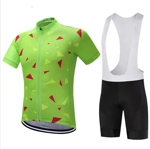 jersey and pants Летняя мужская одежда с коротким рукавом для езды на велосипеде, MTB, 9D гелевая подкладка, Джерси, набор для езды на велосипеде, Майо, комплект одежды, облегающий костюм, униформа - Цвет: jersey and pants
