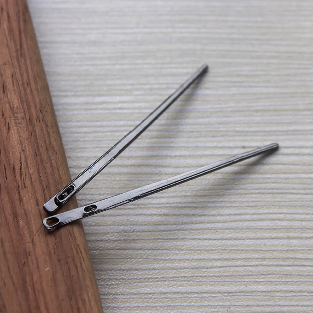 3pcs Craft DIY Metal Knitting Gold Accessories Home Stitching Practical Lacing Leather Rope Durable Tools Sewing Needle | Дом и сад