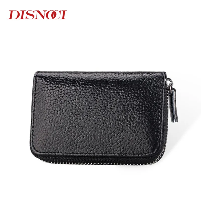 Лидер продаж держатель для карт DISNOCI из натуральной кожи унисекс кошельки