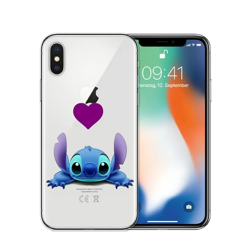 T5979 Чехол для телефона с рисунком стежка, чехол для iPhone 6 s 6 S 7 8 Plus X, Мягкий силиконовый чехол из ТПУ для iPhone XS MAX XR 5S SE, задняя крышка - Цвет: T5979
