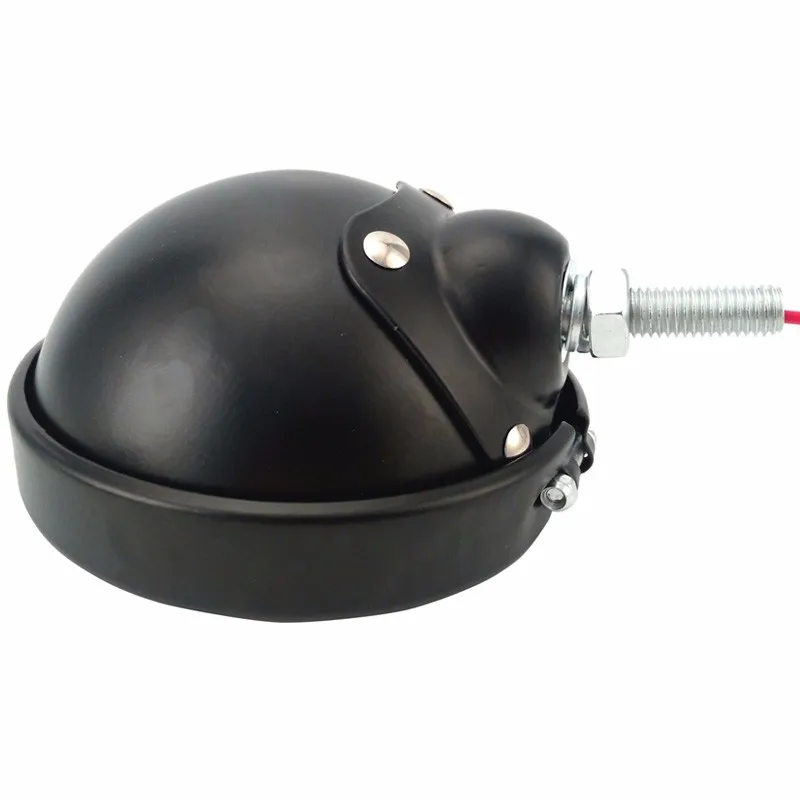 4.5" Led Auxiliary Fog Lights With 4.5 inch Housing Bucket and Mounting Brackets For Harley Street Glide( Chrome / Black
