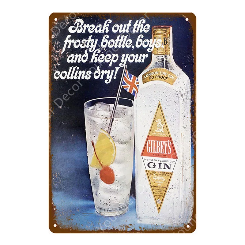 Винтажные ледяные Бакарди Foster's Coors пивные металлические знаки настенная доска