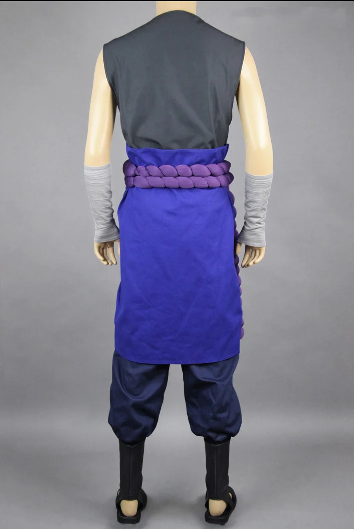 

Naruto Shippuden Hebi Organization Uchiha Sasuke Cosplay Costume