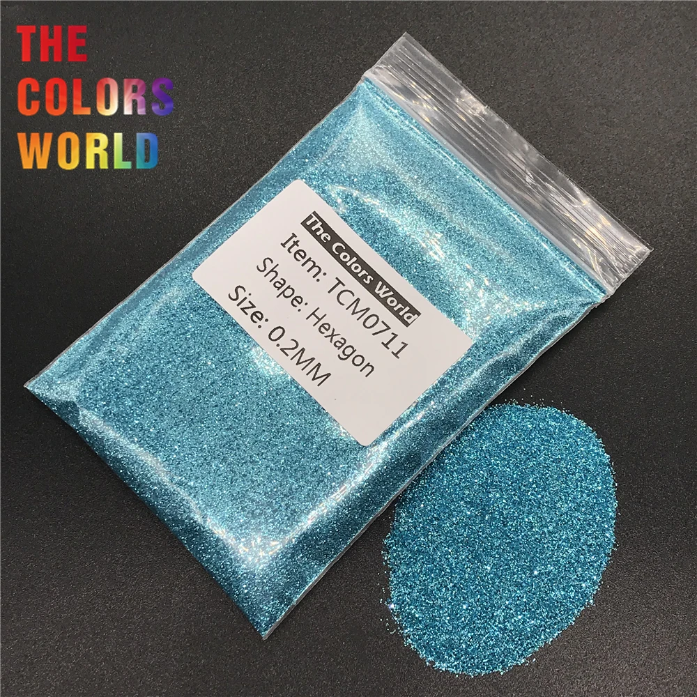 

TCM0711 голубой цвет, металлический блеск шестиугольной формы для ногтей, блестки для дизайна ногтей, украшения тела, блеск хны, ручная работа, сделай сам