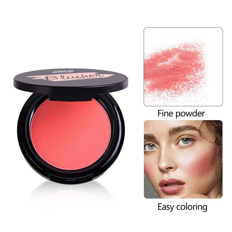 6 цветов для лица минеральные пигментные Румяна Пудра Brozer Cosmestics профессиональная палитра макияжа Румяна Контурные тени