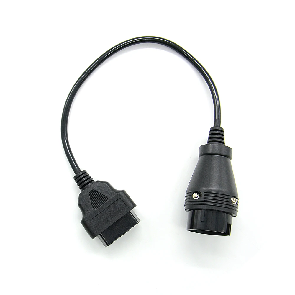 Диагностический адаптер для Benz 38Pin к OBDII 16Pin переходник OBD2 MB 38 Pin To 16 OBD II серии