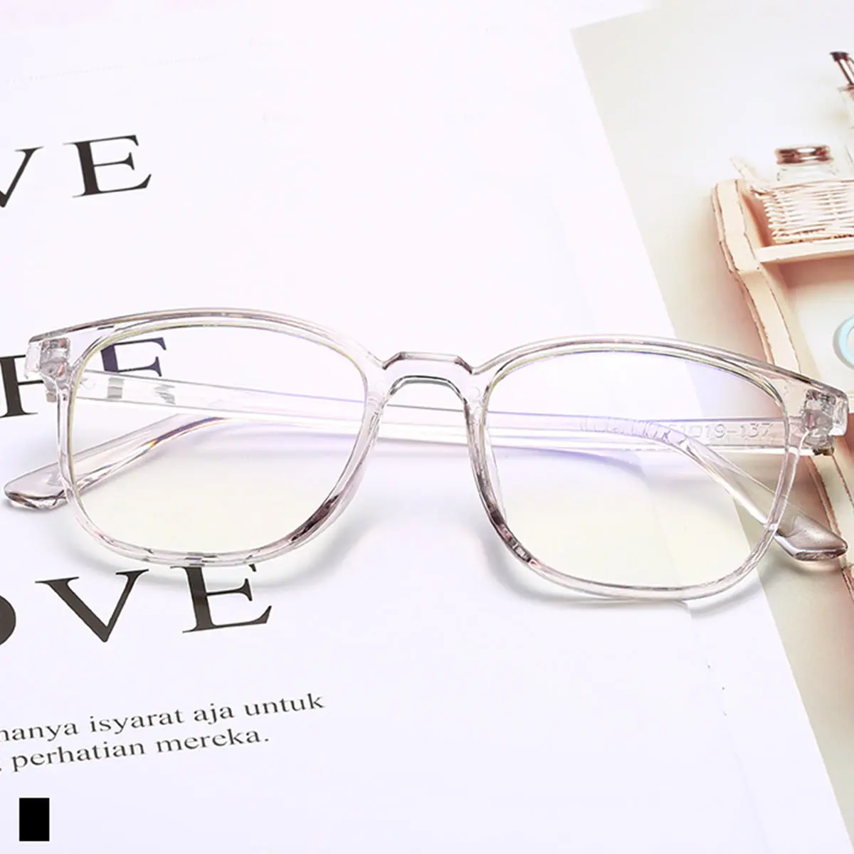 New Fashion Retro Flat Mirror Men And Women General Korean Version Of The Tide With Myopia Glasses Frame