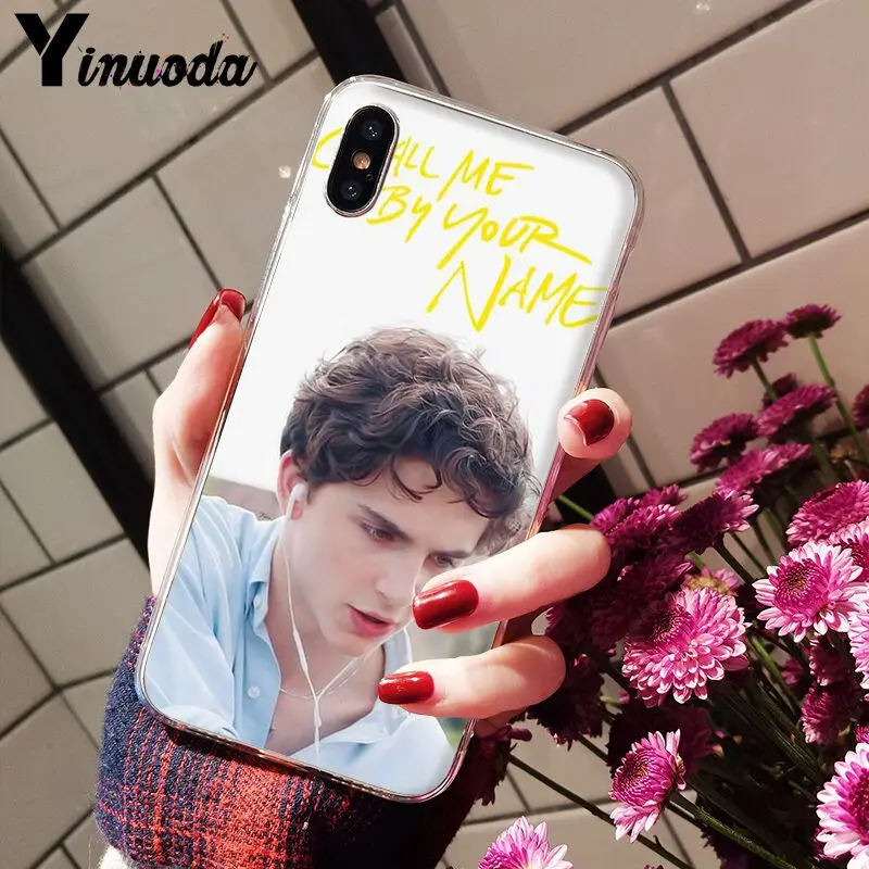 11pro MAX Call Me по вашему имени Мягкий силиконовый чехол для телефона из ТПУ Apple iPhone 8 7 6