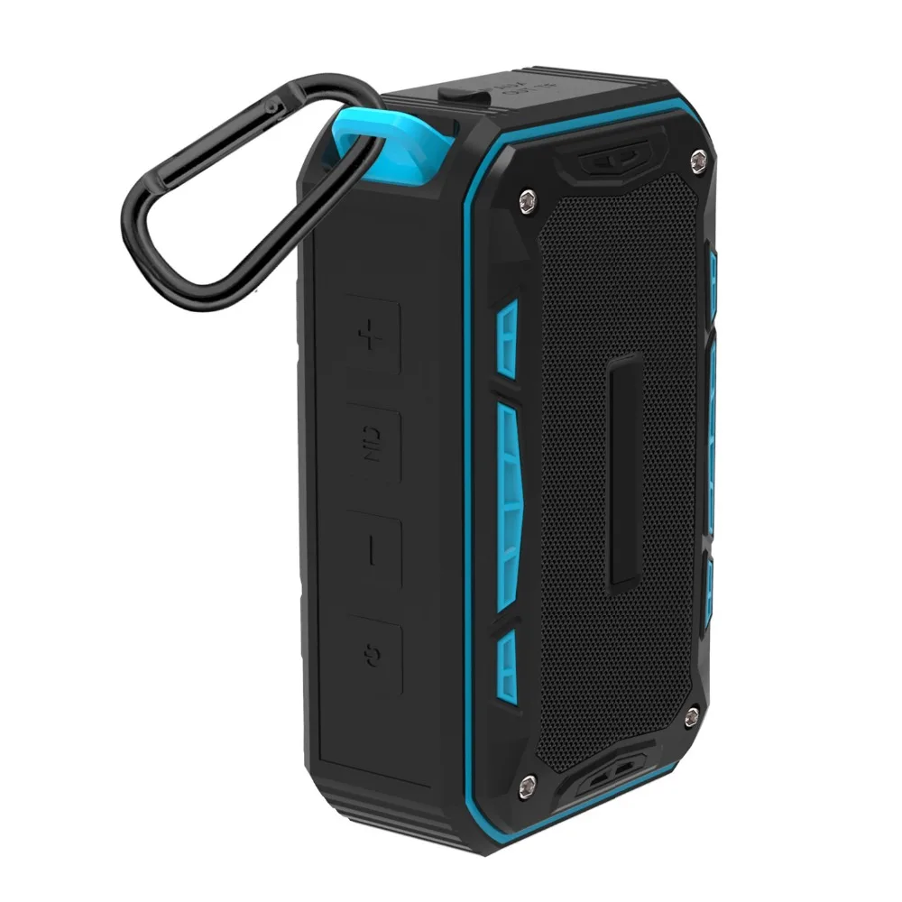 Уличный беспроводной Bluetooth динамик с басами встроенный микрофон ударопрочный