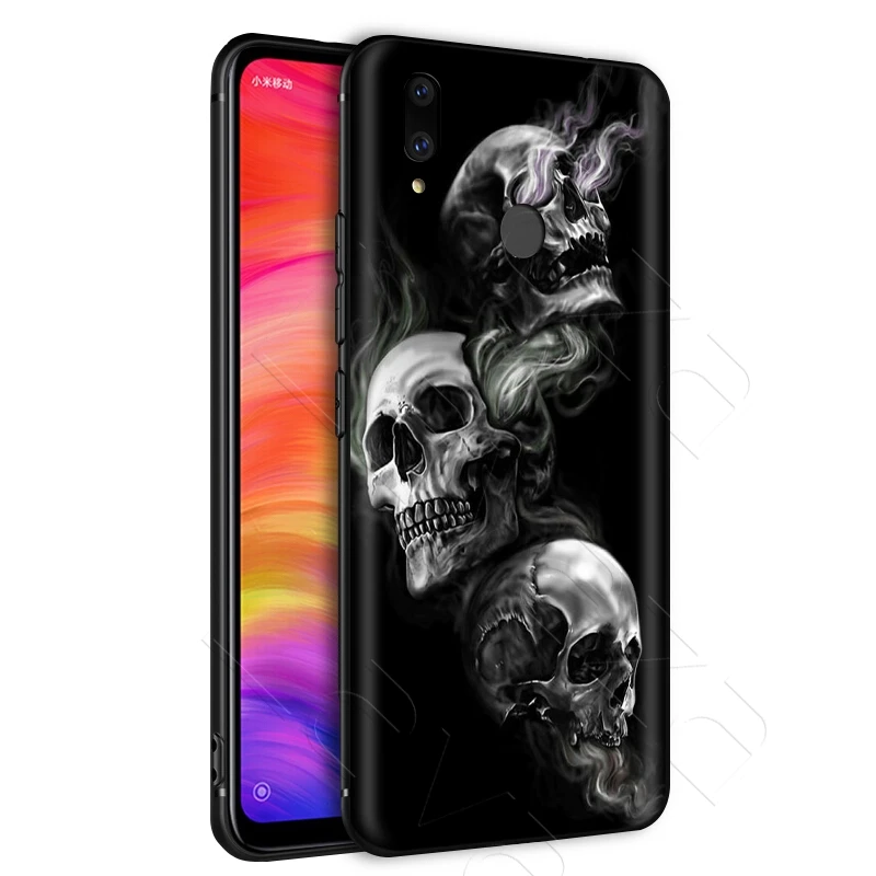 Lavaza Ретро стиль цветок Череп Корона чехол для Xiaomi Redmi Note 4A 4X 5 5A 6 6A 7 S2 Pro Go Prime Plus |