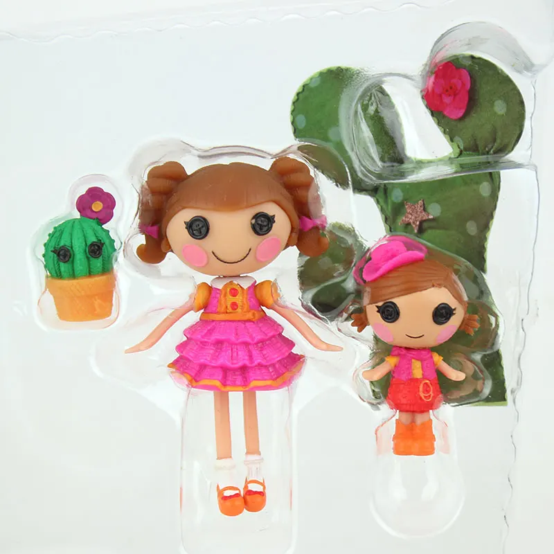 1 Лидер продаж, 3 дюймов MGA куклы Lalaloopsy с аксессуарами игрушки играть - Цвет: 1