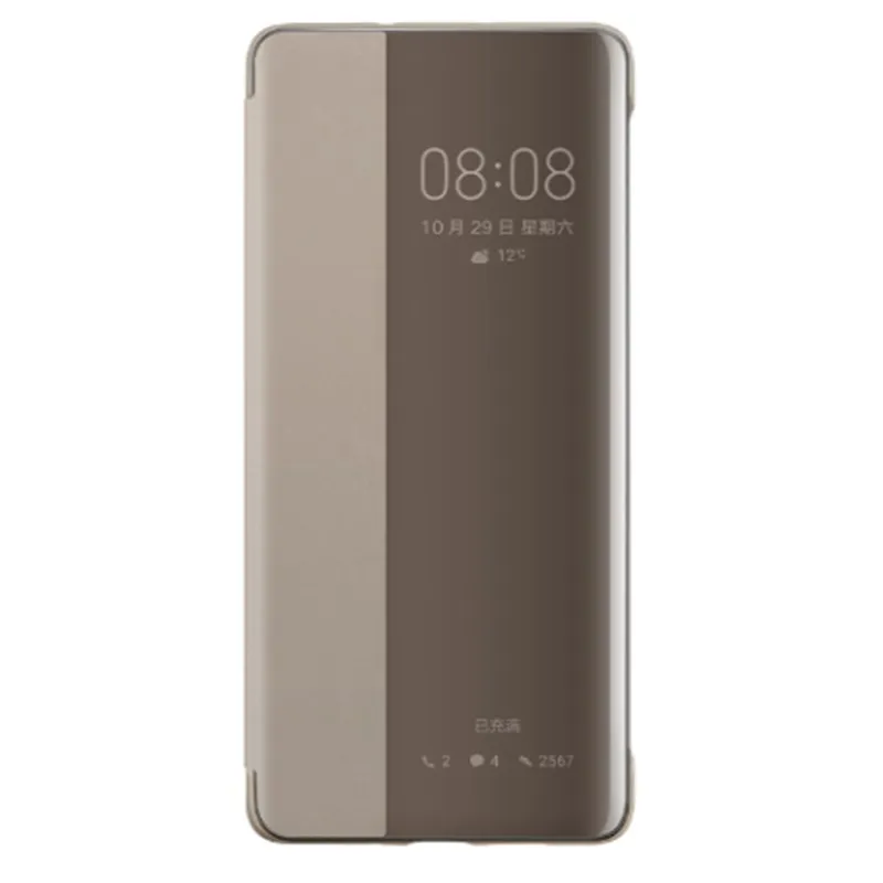 Чехол для HUAWEI P30 Pro оригинальный официальный кожаный защитный чехол с окошком