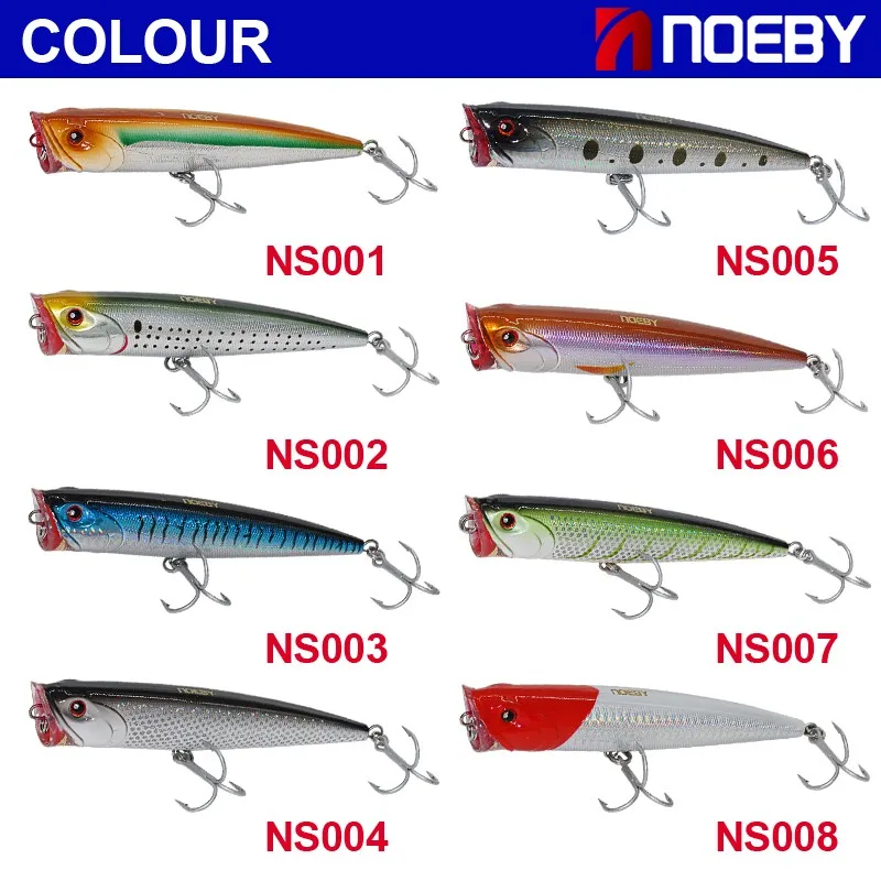 NOEBY NBL9069 Поппер приманка для рыбалки 140 мм 40 г верхняя вода жесткая приманка рыболовные приманки искусственные Leurre Para Pesca De Peche Isca
