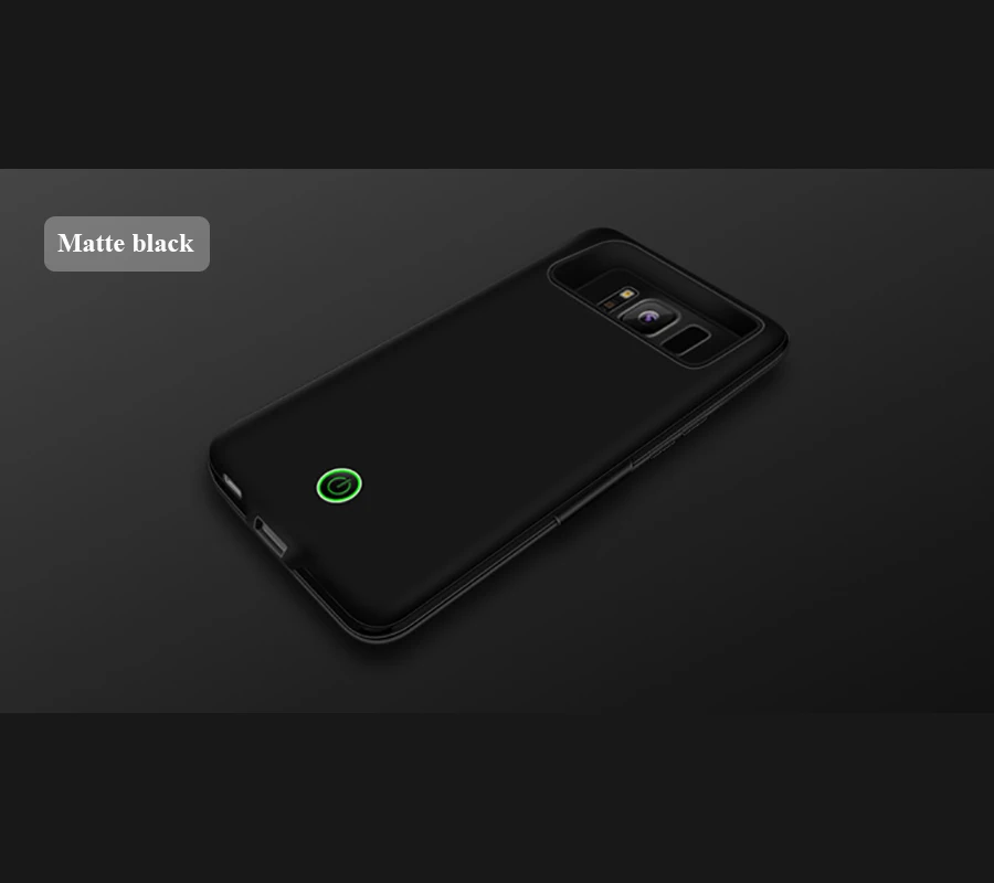 Литрон Мощность чехол для samsung S8 плюс сзади Батарея Зарядное устройство случае