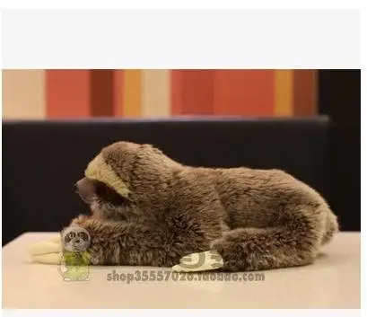 Бесплатная доставка новые милые плюшевые игрушки с тремя зубцами Ленивец TOYSCM 25