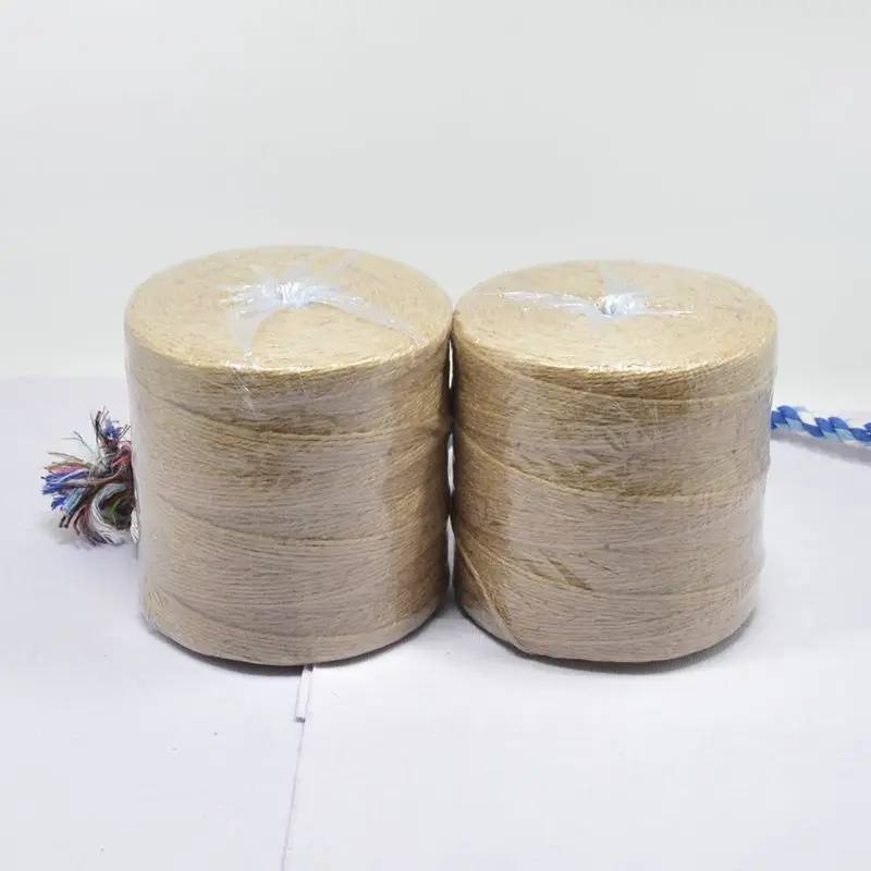 Cuerda Corde хлопчатобумажная веревка 100% конопли Плетеный Круглый Touw шпагат 500 м Diy