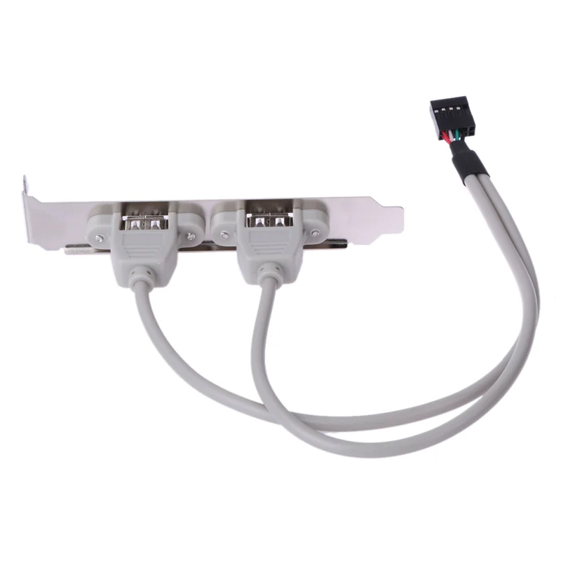 Высокое качество 9 дюймов материнская плата USB 2 0 кабель адаптер задняя панель
