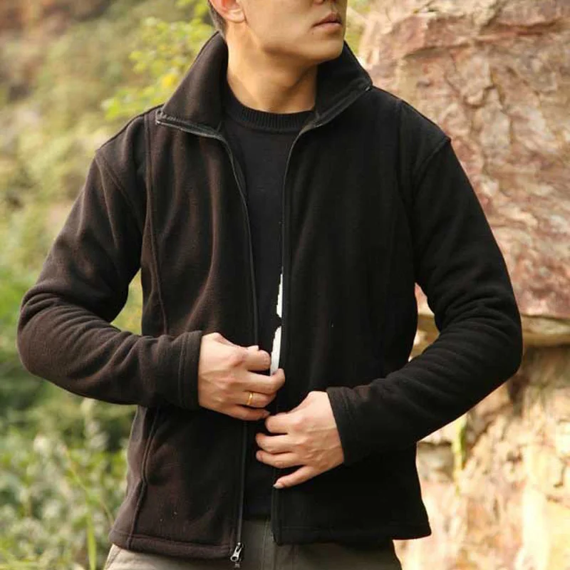 TAD армейский Термальность флис армия Tactical Softshell флиса Polartec Для мужчин куртка