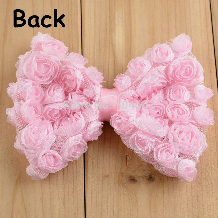 Головной убор для девочек 50 шт./лот шифоновая повязка на голову с бантом в виде