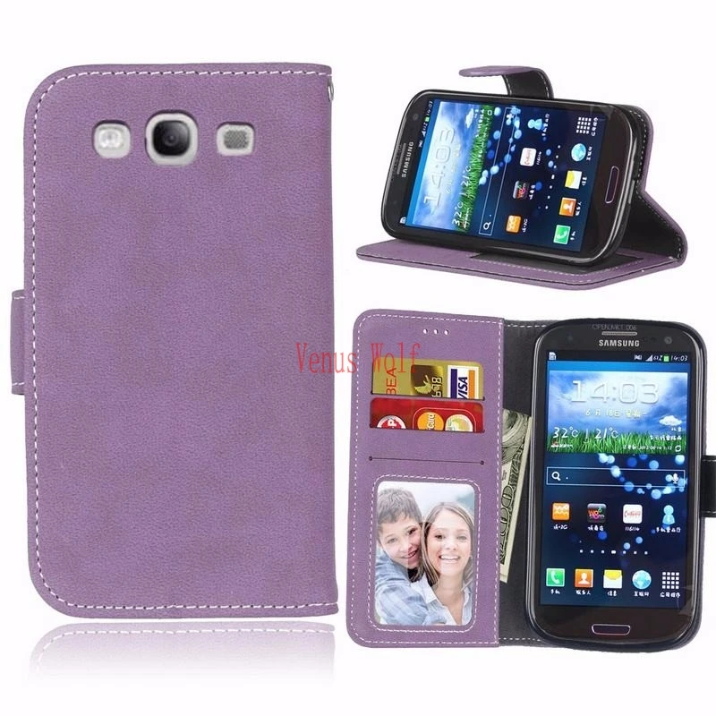 Чехол для samsung Galaxy S3 S3 Mini i8190 GT-i8190 i9301 S3 neo чехол для samsung Galaxy S3 S3 neo Матовый кожаный чехол-держатель