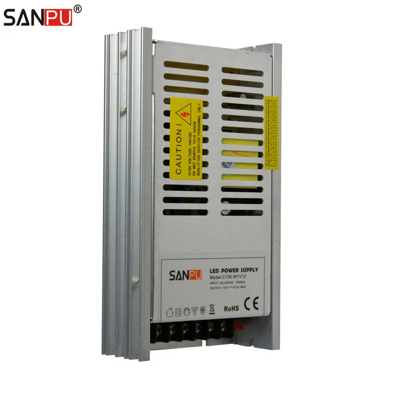 SANPU SMPS 150W 12V DC импульсный источник питания 12A постоянное напряжение один выход AC/DC