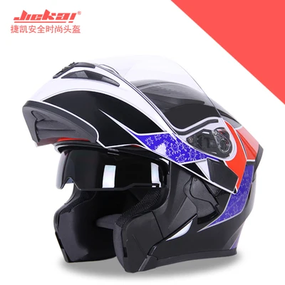 2017 JIEKAI мотоциклетных шлемов анфас вождение Велоспорт мотокросс шлем каско capacete |