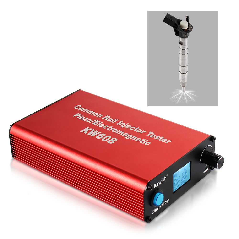 Набор тестер инжектора Common rail KW608 Многофункциональный дизельный USB инжектор и S80H