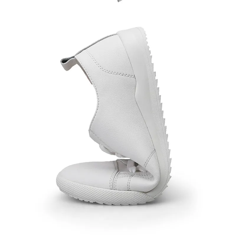 

Plus Size Small White Shoes Men Black Sneakers Soft Moccasins Lace-Up Breathable Mens Trainers Fashion Genuine Leather Men Shoes