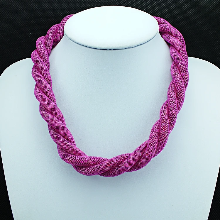 JINGLANG New Choker Necklace Rhinestone Magnetic Charm Mesh For Women Jewelry | Украшения и аксессуары