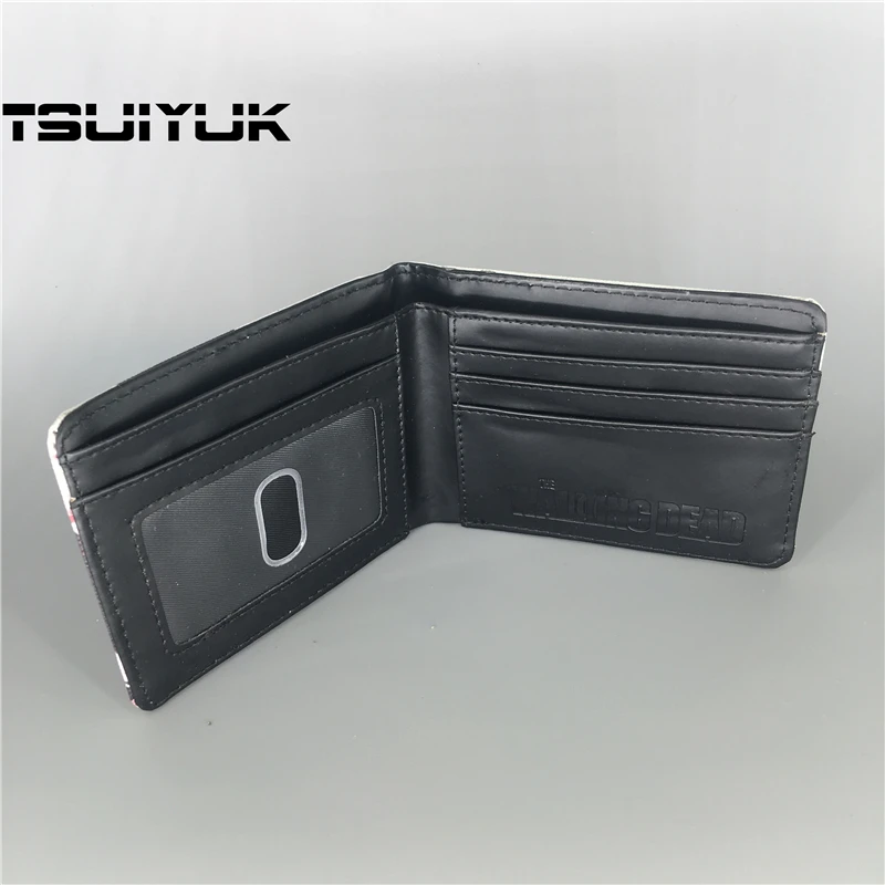 Лидер продаж мужские кошельки Walking Dead белый короткий кожаный кошелек хит billeteras para