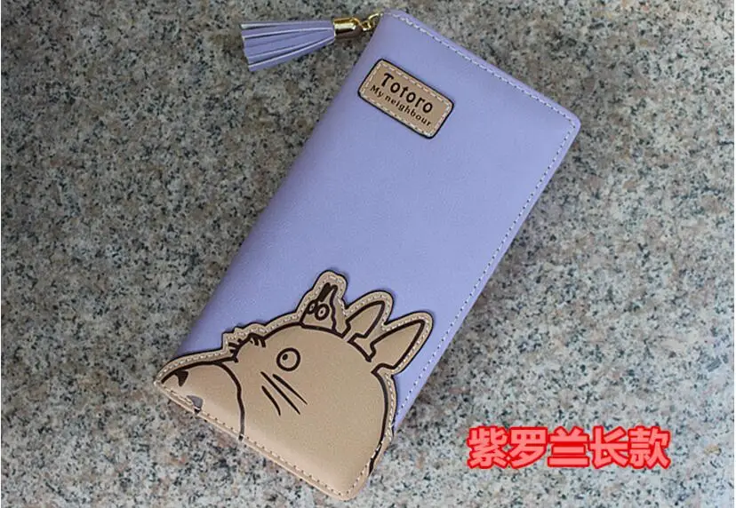 Женский клатч-кошелек с кисточками на молнии Тоторо держатель для карт | Багаж и
