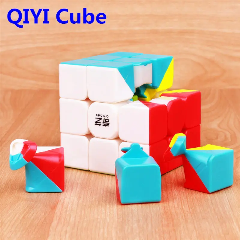 QIYI sail warrior 3x3 Магическая скорость qiyi cube stickerless профессиональные